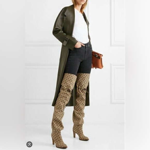 Gucci Canvas boots - Picture 7 of 9